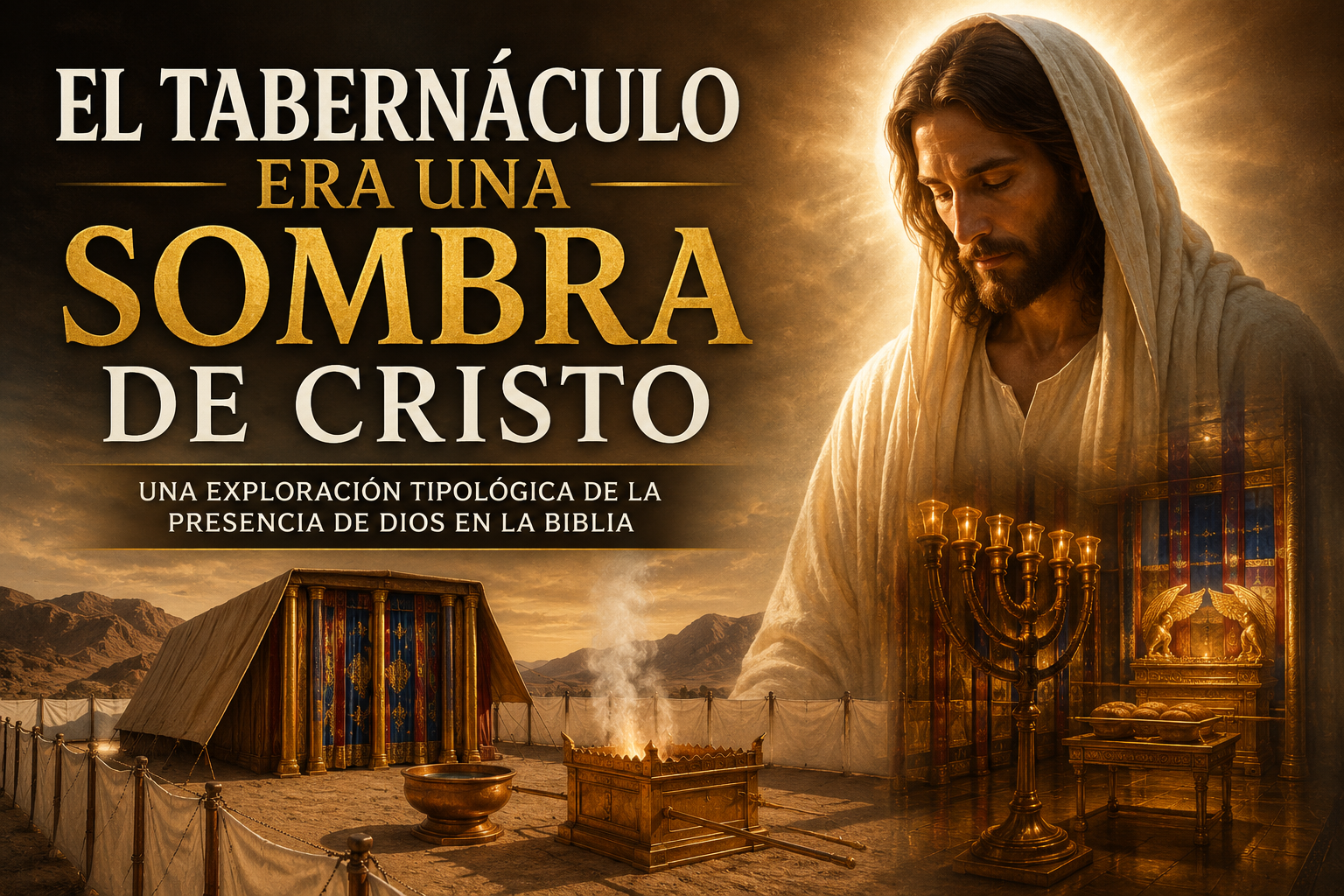 El tabernaculo era sombra de Cristo Logos vivo