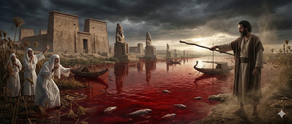 Rio nilo en sangre - logos vivo