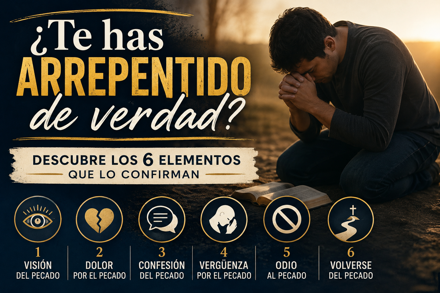 Te has arrepentido de verdad - logos vivo